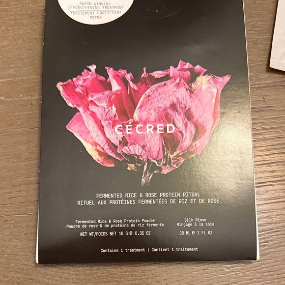 CéCRED Fermented Rice & Rose Protein Ritual & Haircare Set - Picture 2 of 7